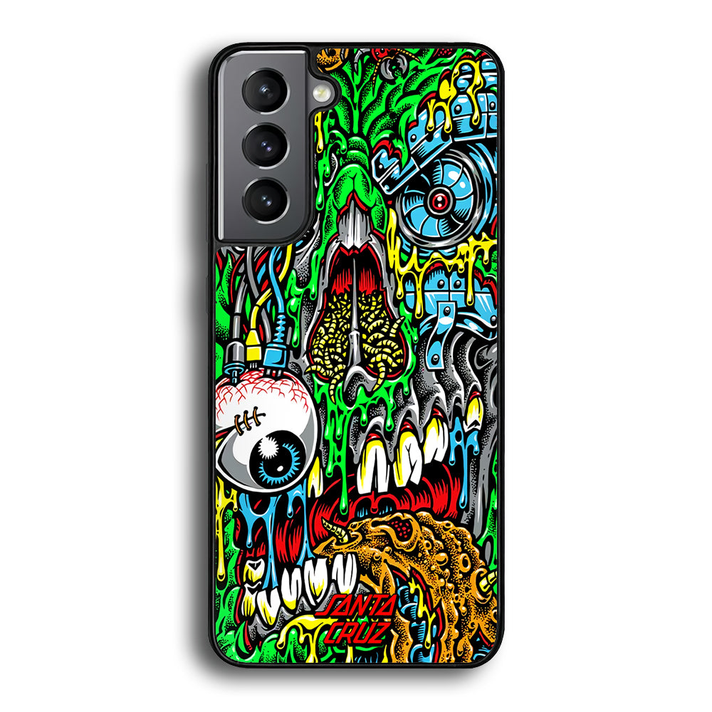 Santa Cruz Cyber Zombie Samsung Galaxy S23 Plus Case | Slim Rubber Case for Samsung Galaxy S23 Plus