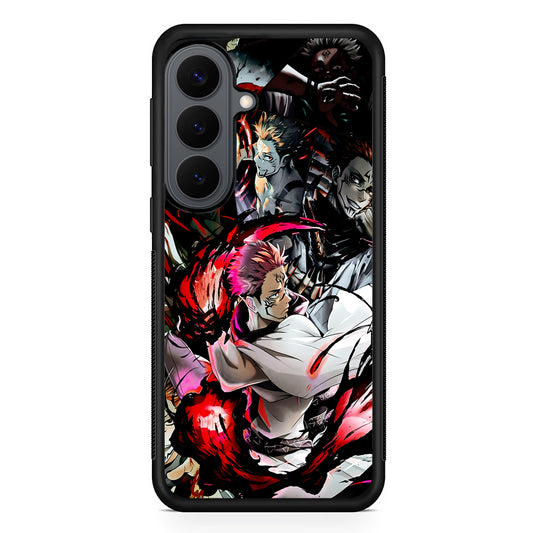 Sukuna Jujutsu Kaisen Cool Art Samsung Galaxy S26 Plus Case | Slim Rubber Case for Samsung Galaxy S26 Plus