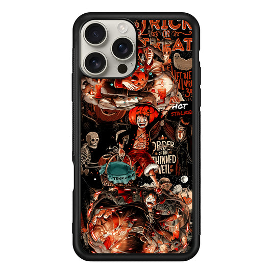 One Piece Luffy Halloween iPhone 16 Pro Max Case | Stylish Protective Case for iPhone 16 Pro Max
