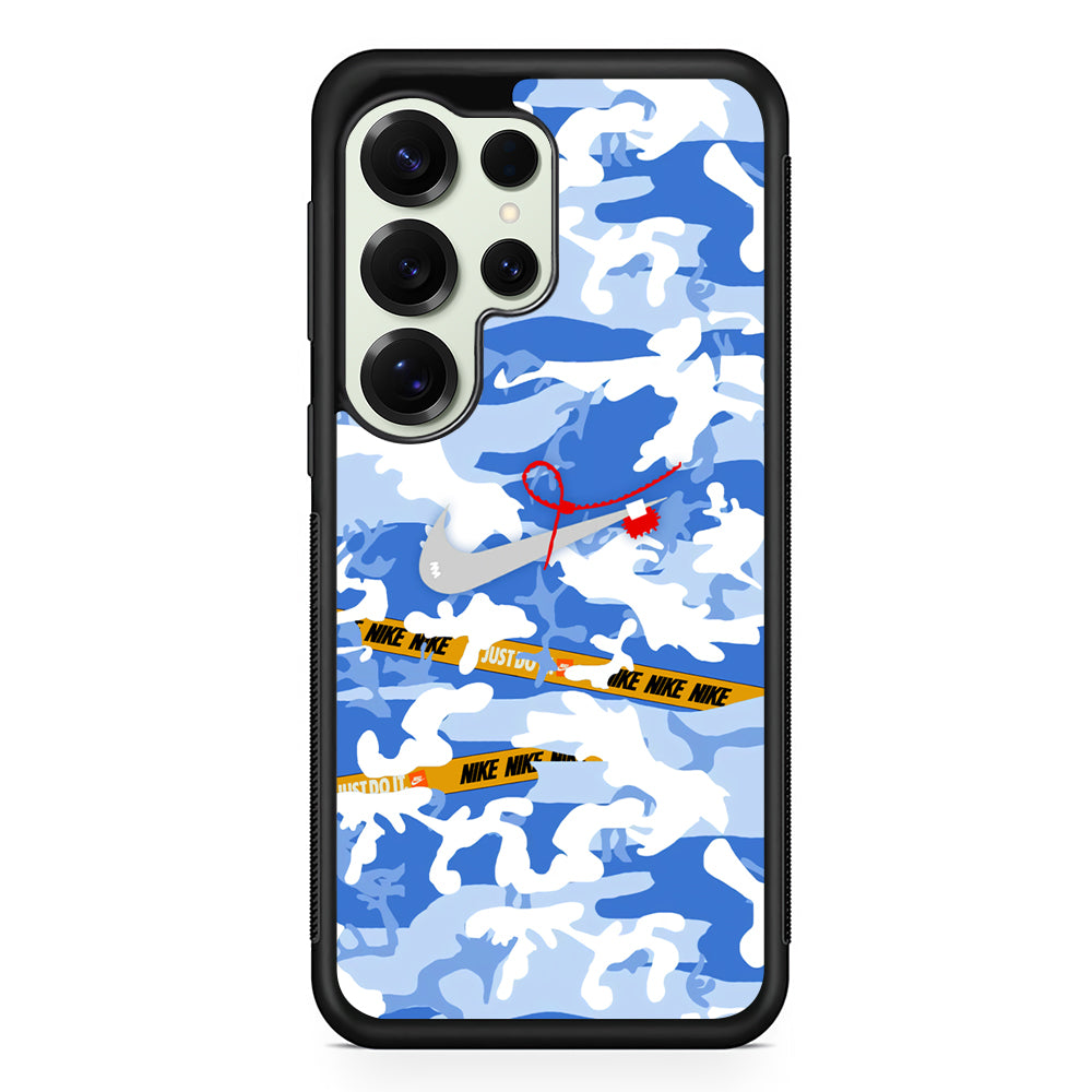 Nike Cloudy Sky Camo Samsung Galaxy S25 Ultra Case | Durable Rubber Case for Samsung Galaxy S25 Ultra