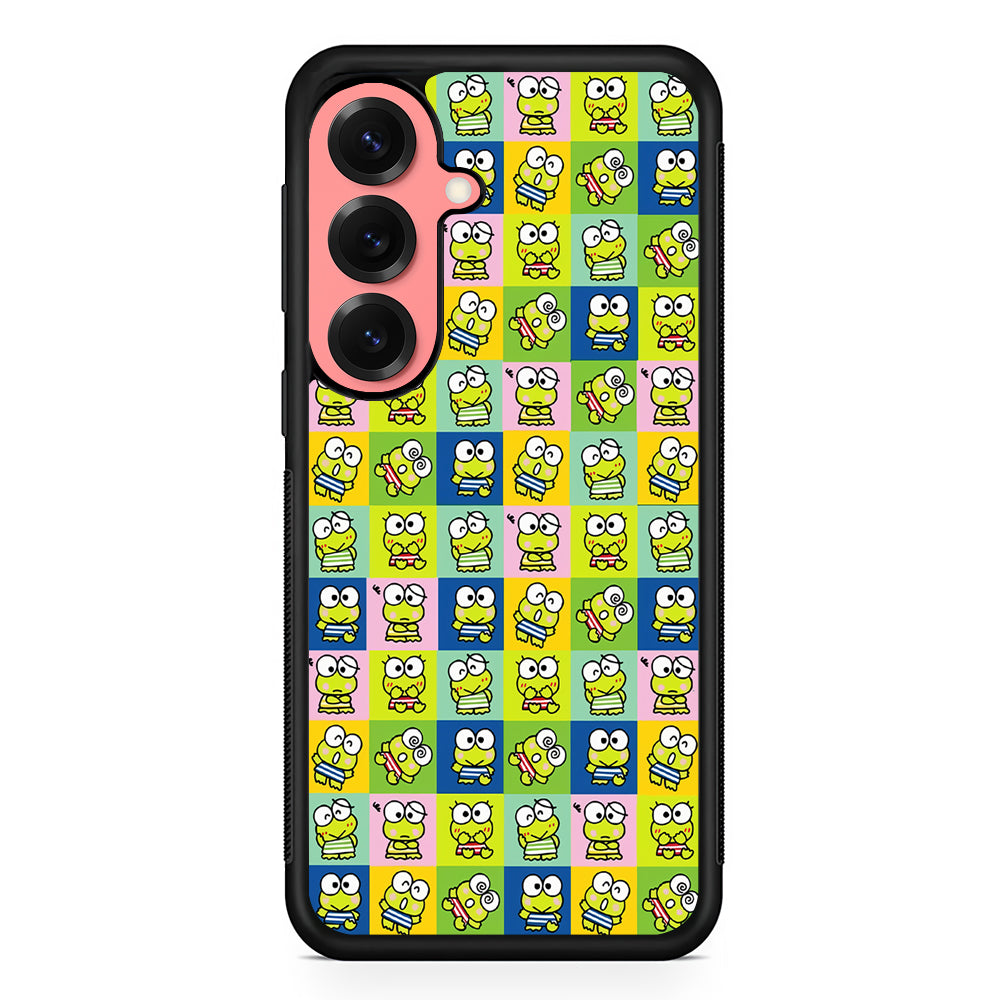 Keroppi Frog Cartoons Pattern Samsung Galaxy S25 Case | Protective Case for Samsung Galaxy S25