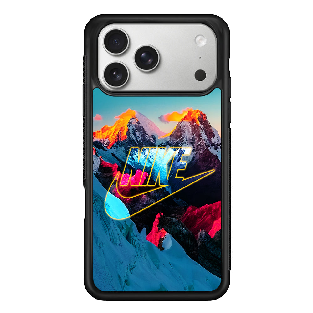 Nike Logo Iceberg iPhone 17 Pro Case | Slim Protective Case for iPhone 17 Pro