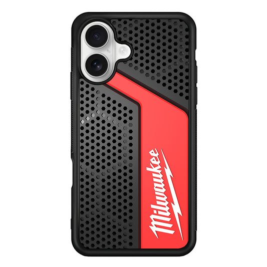 Milwaukee Tool Speaker iPhone 16 Plus Case | Slim Rubber Case for iPhone 16 Plus