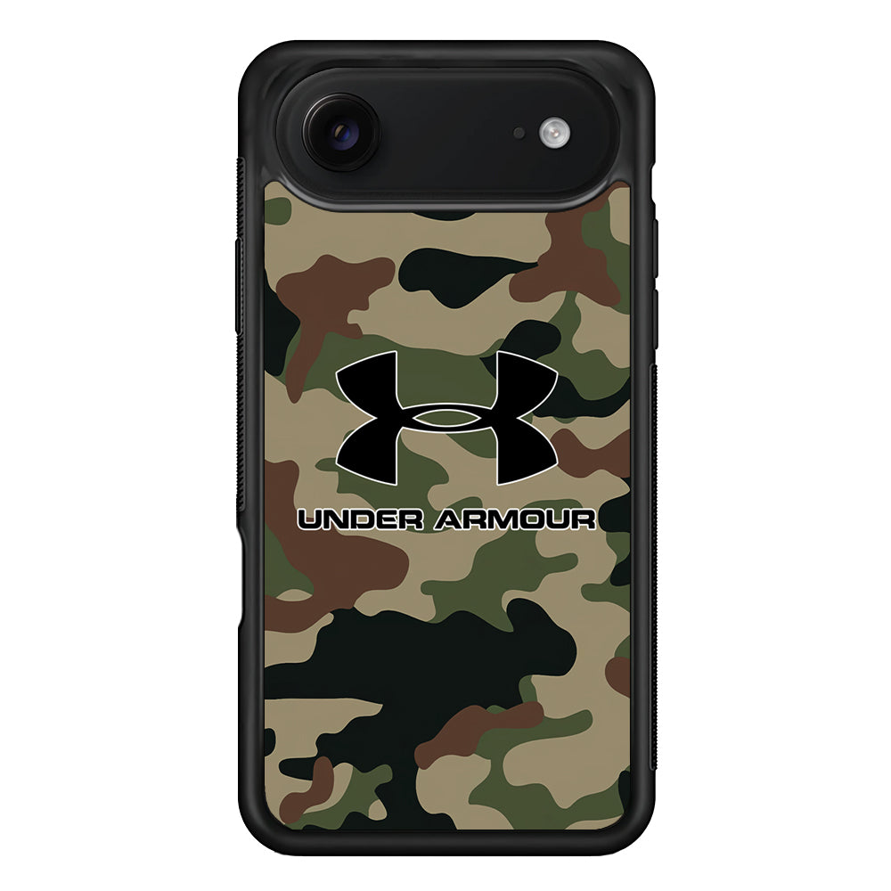 Under Armour Green Camo iPhone 17 Air Case | Slim Rubber Case for iPhone 17 Air