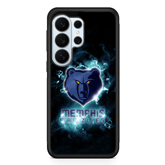 Memphis Grizzlies Lightning Samsung Galaxy S26 Ultra Case | Protective Phone Cover