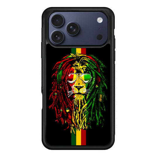 Reggae Lion Rasta iPhone 17 Pro Max Case | Slim Protective Cover for iPhone 17 Pro Max