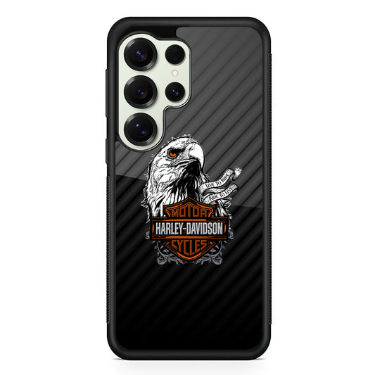 Harley Davidson Dashing Like an Eagle Samsung Galaxy S25 Ultra Case | Durable Rubber Case for Samsung Galaxy S25 Ultra
