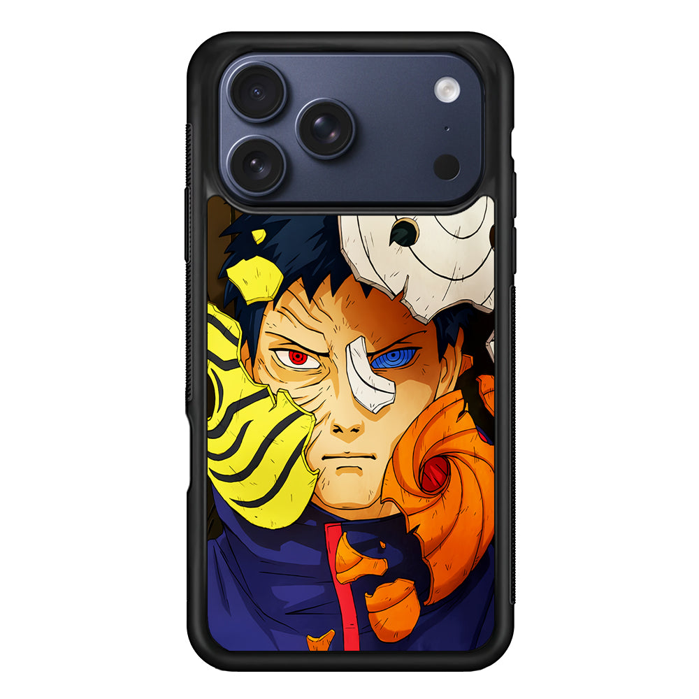 Uchiha Obito Broken Mask iPhone 17 Pro Max Case | Slim Protective Cover for iPhone 17 Pro Max