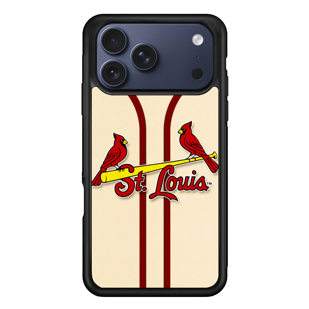 St. Louis Cardinals Jersey iPhone 17 Pro Max Case | Slim Protective Cover for iPhone 17 Pro Max