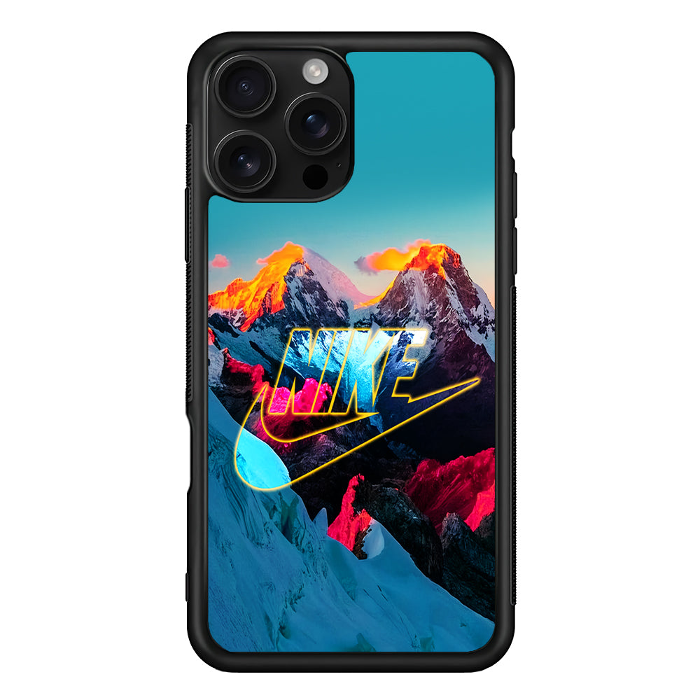 Nike Logo Iceberg iPhone 16 Pro Case - Stylish Protective Cover for iPhone 16 Pro