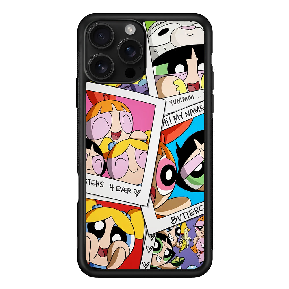 The Powerpuff Girls Photoshoot iPhone 16 Pro Case | Durable Protective Case for iPhone 16 Pro