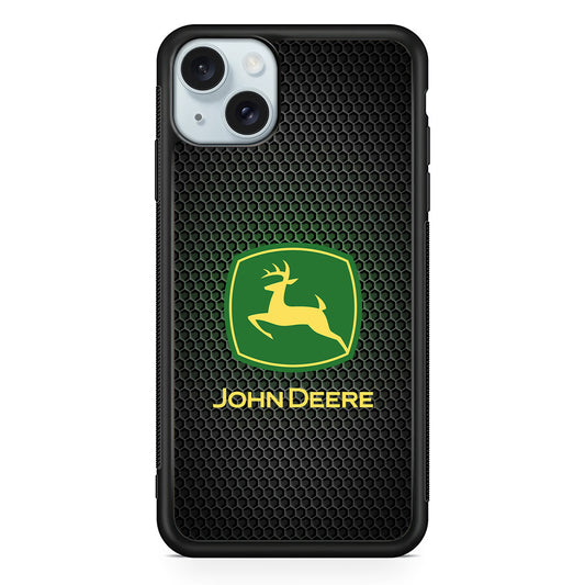 John Deere Fiber Illusion iPhone 14 Case | Slim Rubber Case for iPhone 14