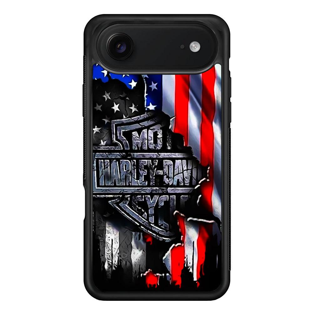 Harley Davidson American Flag iPhone 17 Air Case | Protective Case for iPhone 17 Air