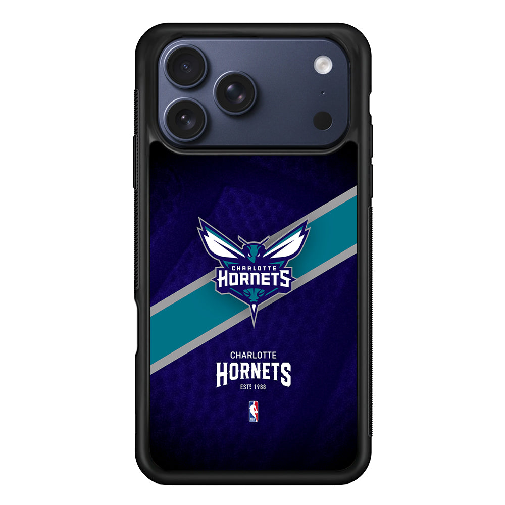 Charlotte Hornets Logo iPhone 17 Pro Max Case | Slim Protective Cover for iPhone 17 Pro Max