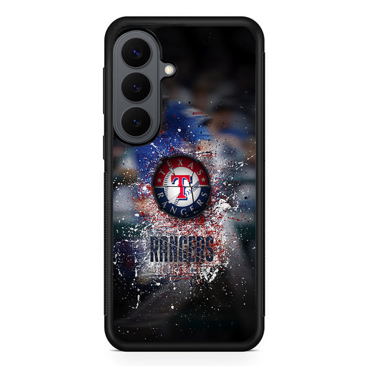 Texas Rangers Logo Samsung Galaxy S26 Plus Case | Slim Rubber Case for Samsung Galaxy S26 Plus