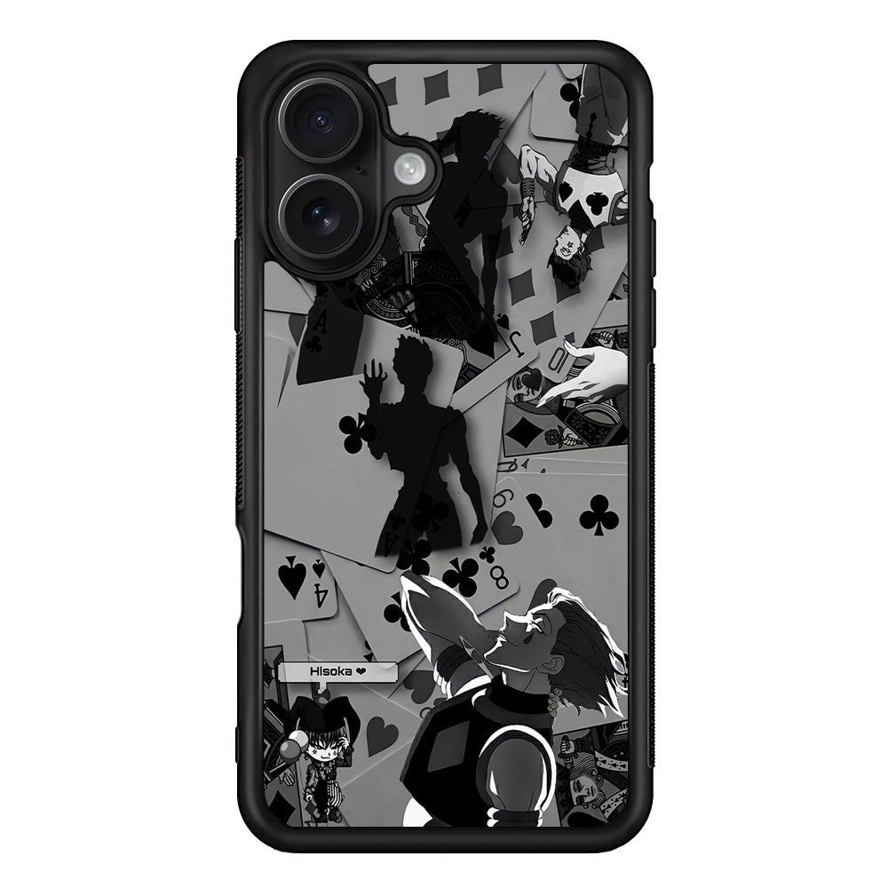 Hisoka Hunter x Hunter Playing Card iPhone 16 Case - Oxvistore