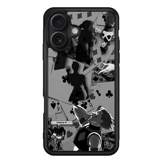 Hisoka Hunter x Hunter Playing Card iPhone 16 Case - Oxvistore