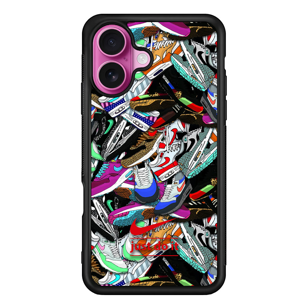 Nike Revolution Never Ends iPhone 17 Case - Slim Rubber Case for iPhone 17