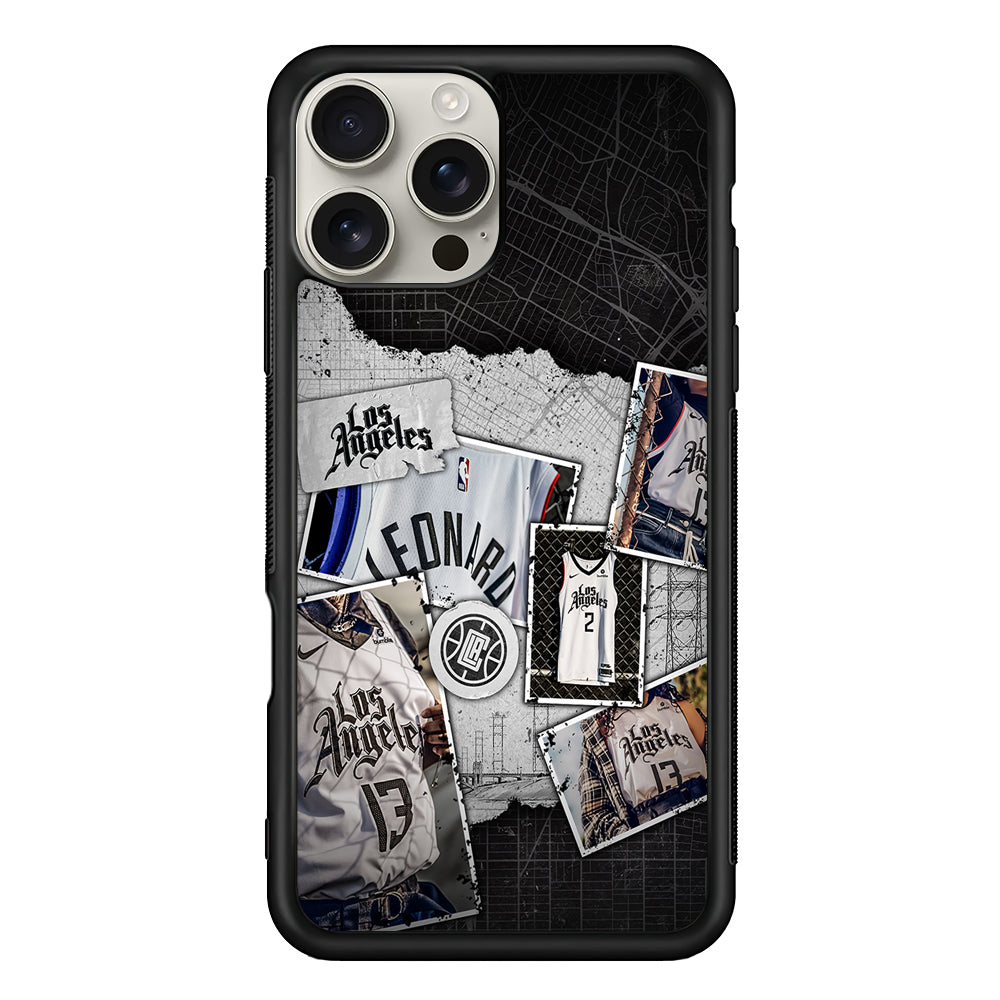 LA Clippers Jersey iPhone 16 Pro Max Case | Stylish Protective Case for iPhone 16 Pro Max
