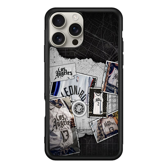 LA Clippers Jersey iPhone 16 Pro Max Case | Stylish Protective Case for iPhone 16 Pro Max