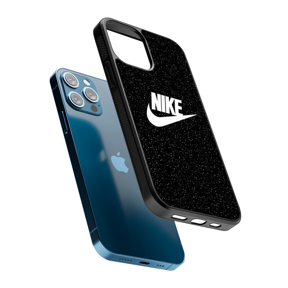 Nike Glitter Night 2D Rubber Phone Case | Slim Protective Phone Case