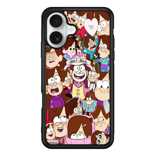 Mabel Gravity Falls Collection iPhone 16 Plus Case | Durable Protective Rubber Cover