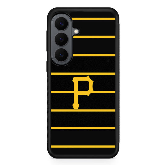 Pittsburgh Pirates Logo Samsung Galaxy S26 Plus Case | Slim Rubber Case for Samsung Galaxy S26 Plus