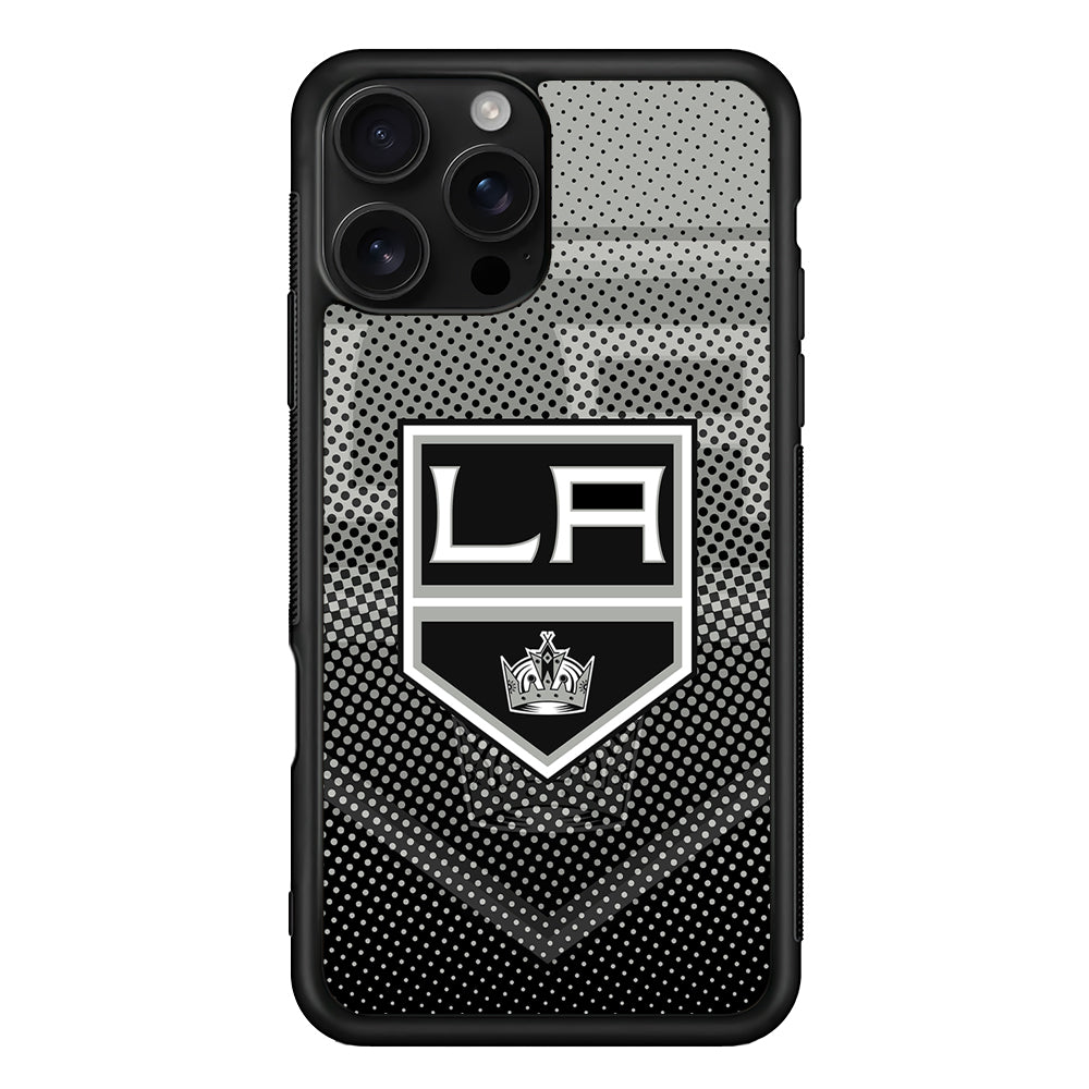 Los Angeles Kings Dot iPhone 16 Pro Case | Durable Protective Case for iPhone 16 Pro