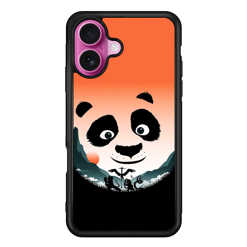 Kung Fu Panda Exercise iPhone 17 Case | Slim Protective Rubber Phone Cover