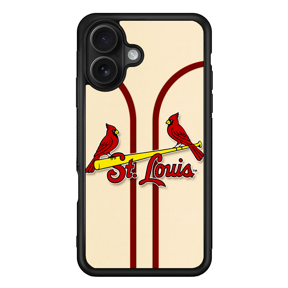 St. Louis Cardinals Jersey iPhone 16 Case - Oxvistore