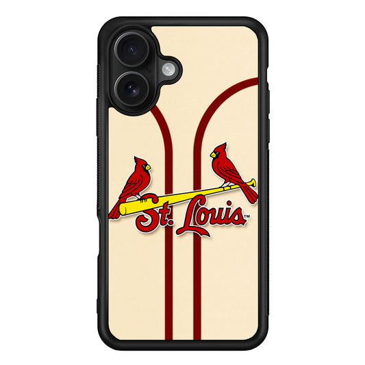 St. Louis Cardinals Jersey iPhone 16 Case - Oxvistore