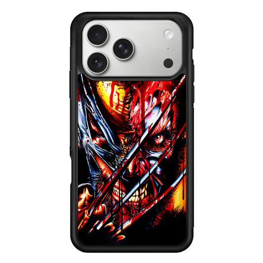 Wolverine Transformation Comic iPhone 17 Pro Case | Slim Rubber Case for iPhone 17 Pro
