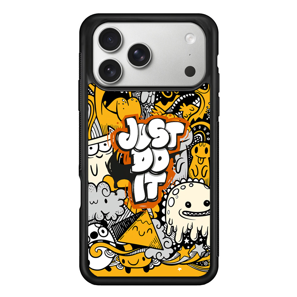 Nike Make Smile with Doodle iPhone 17 Pro Case | Slim Protective Case for iPhone 17 Pro