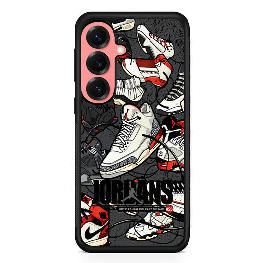 Air Jordan Play and Enjoy The Game Samsung Galaxy S25 Case | Slim Protective Cover for Samsung Galaxy S25