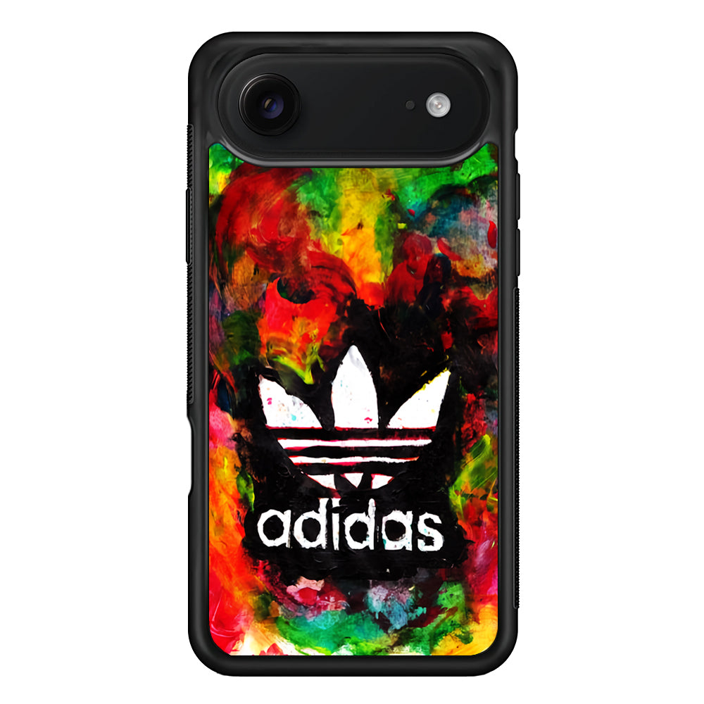 Adidas Logo Colorful Painting iPhone 17 Air Case | Protective Case for iPhone 17 Air