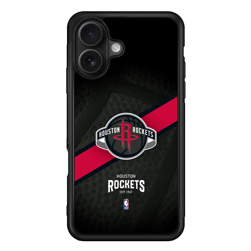 Houston Rockets Logo iPhone 16 Case - Oxvistore