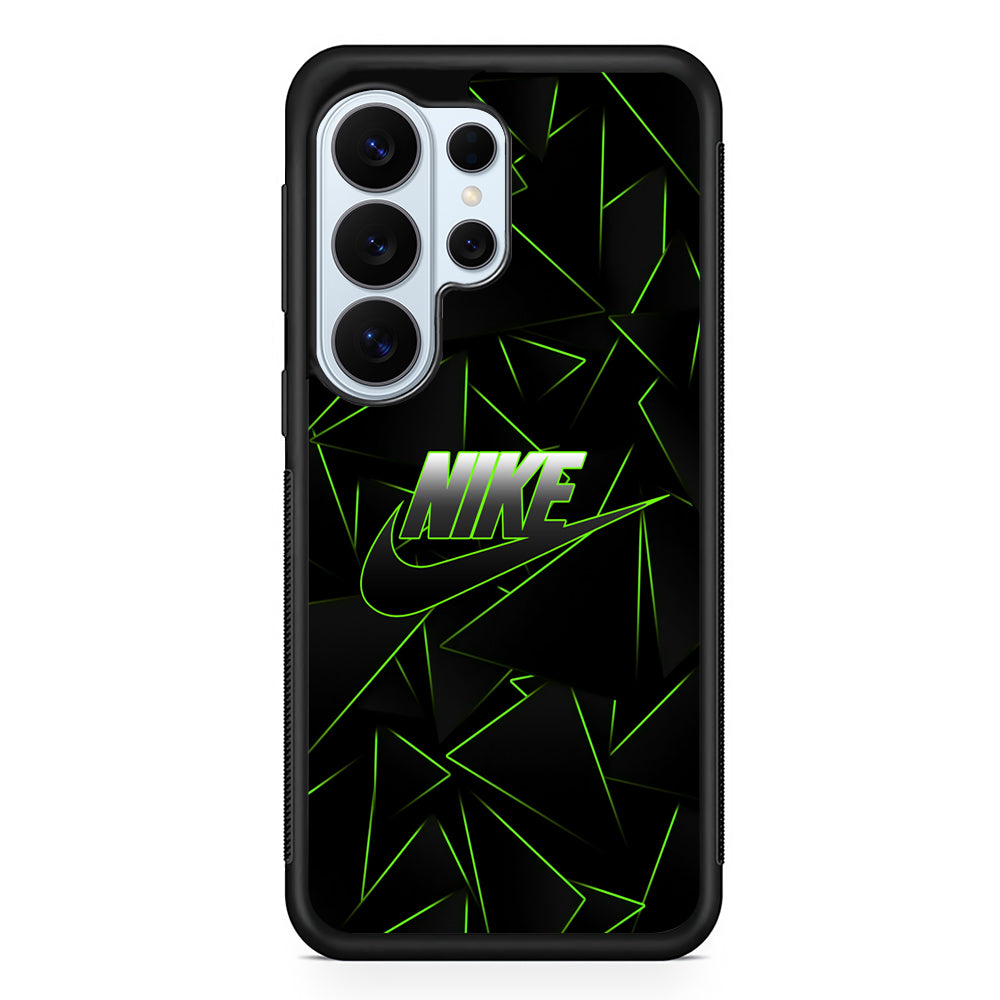 Nike Green Laser Point Samsung Galaxy S26 Ultra Case | Protective Phone Cover