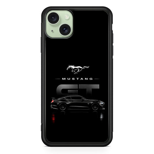 Ford Mustang GT Midnight iPhone 14 Plus Case | Slim Rubber Case for iPhone 14 Plus