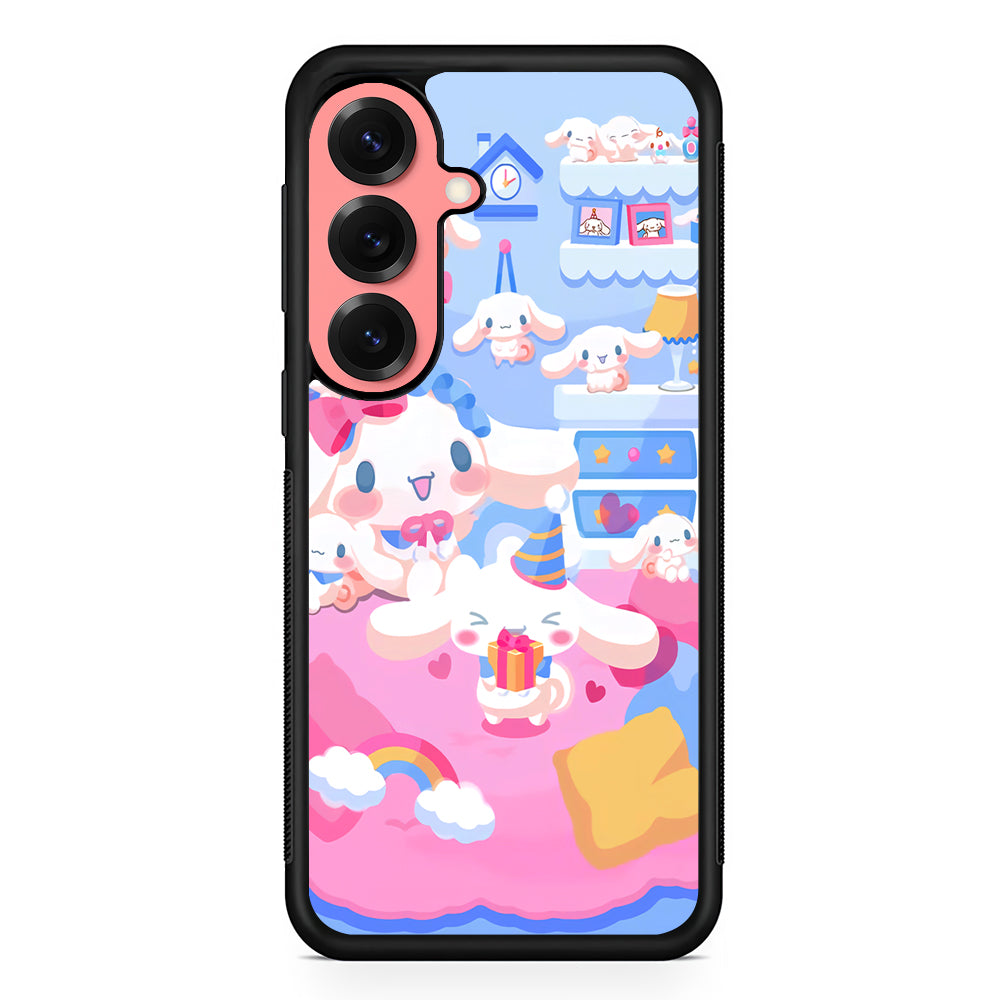 Cinnamoroll's Birthday Samsung Galaxy S25 Case | Protective Case for Samsung Galaxy S25