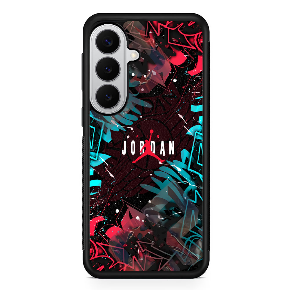 Air Jordan Beauty of Street Art Samsung Galaxy S26 Case | Slim Samsung Galaxy S26 Rubber Case