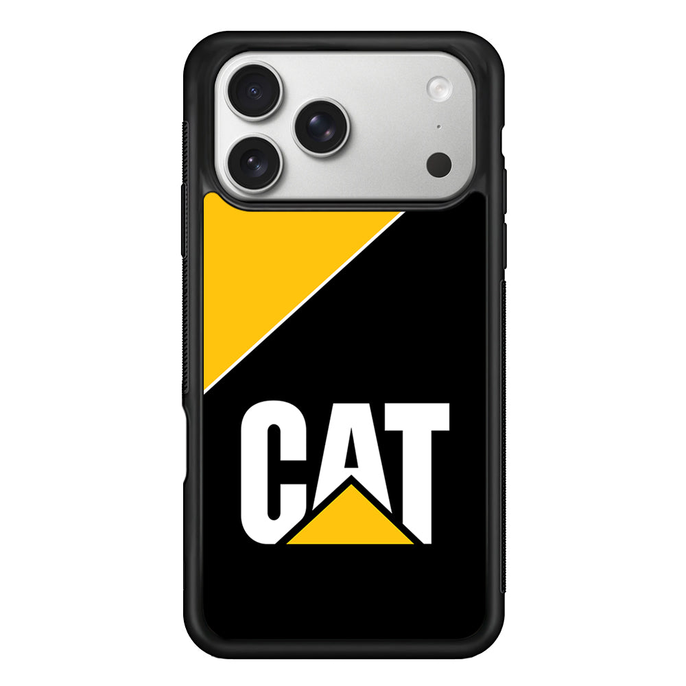 Caterpillar Power That Performs iPhone 17 Pro Case | Slim Rubber Case for iPhone 17 Pro