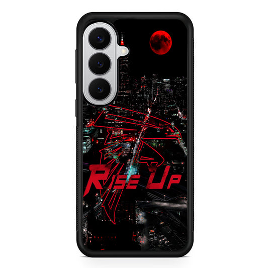 Atlanta Falcons Rise Up Samsung Galaxy S26 Case | Protective Rubber Cover