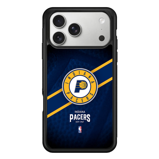 Indiana Pacers Logo iPhone 17 Pro Case | Slim Rubber Case for iPhone 17 Pro