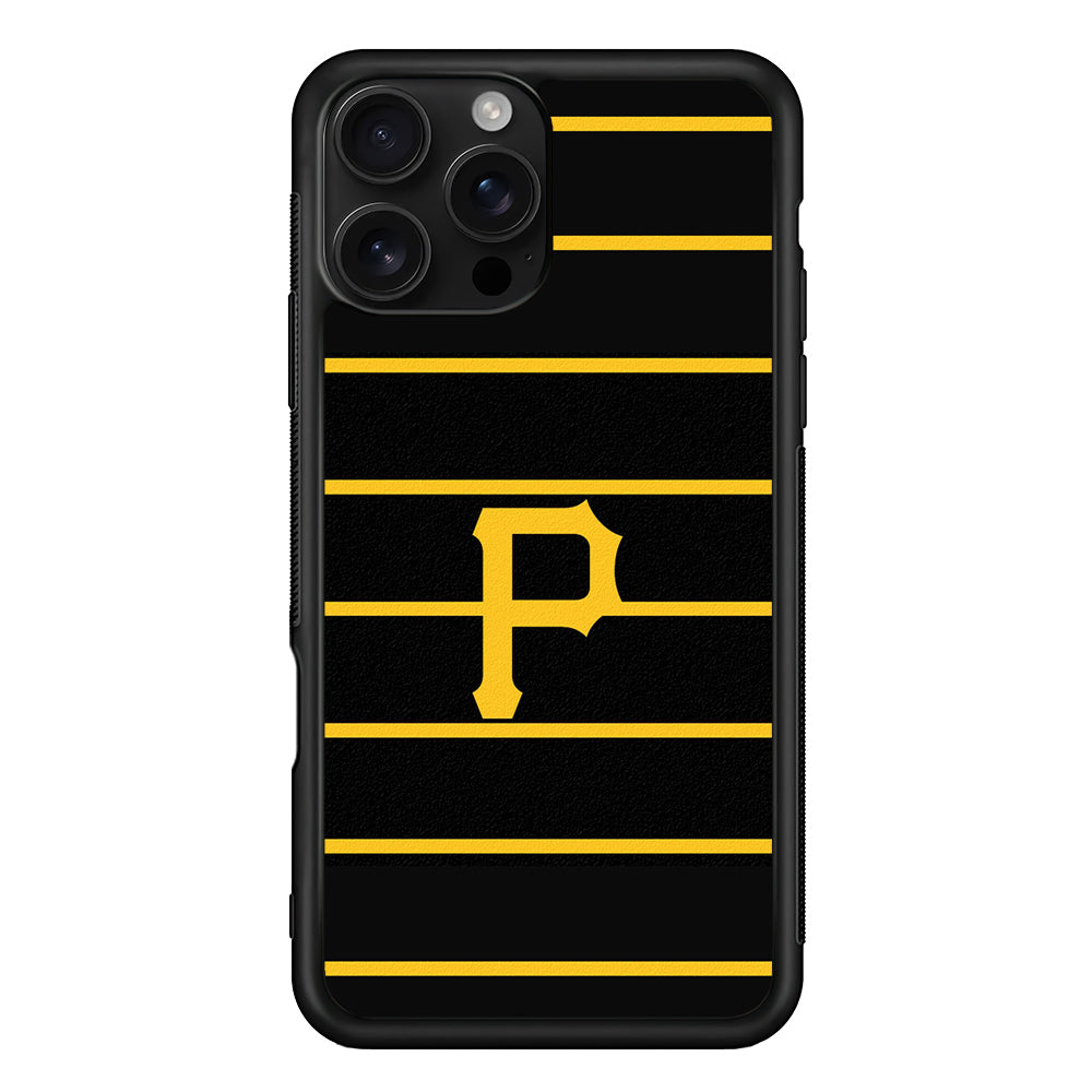 Pittsburgh Pirates Logo iPhone 16 Pro Case | Durable Protective Case for iPhone 16 Pro