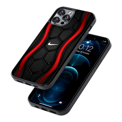 Nike Futuristic Hexagon Dome 2D Rubber Phone Case | Slim Protective Phone Case