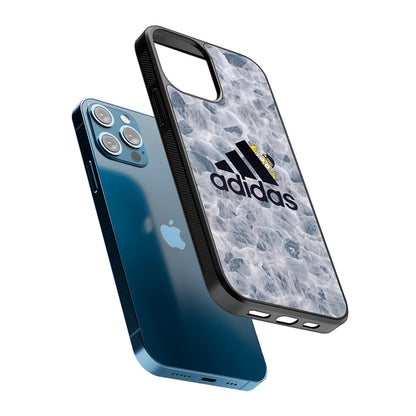 Adidas Logo with Simpson 2D Rubber Phone Case | Slim Protective Phone Case