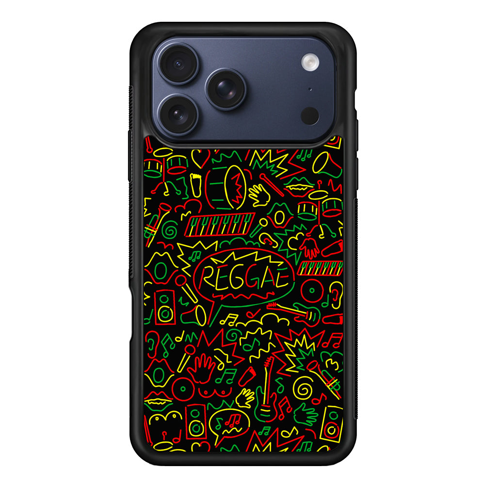 Reggae Music Rasta Art iPhone 17 Pro Max Case | Slim Protective Cover for iPhone 17 Pro Max
