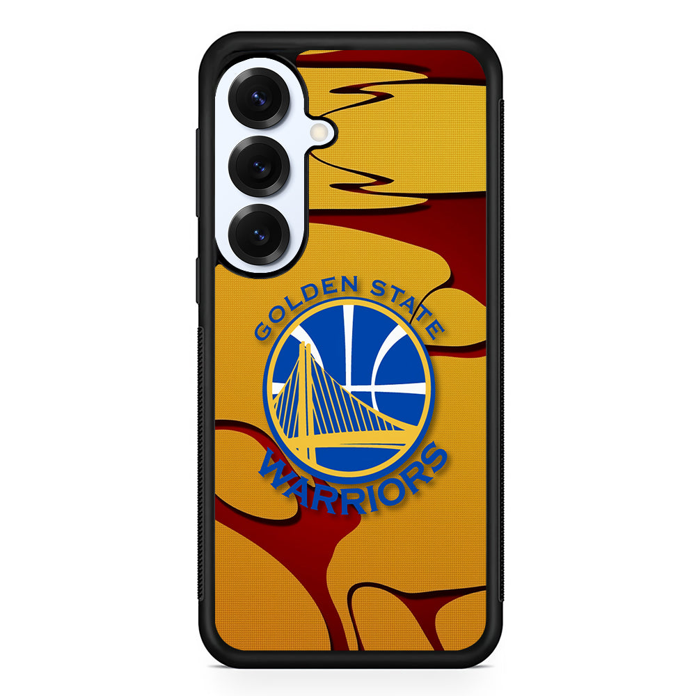 Golden State Warriors Pattern Samsung Galaxy S25 Plus Case | Slim Rubber Cover for Samsung Galaxy S25 Plus