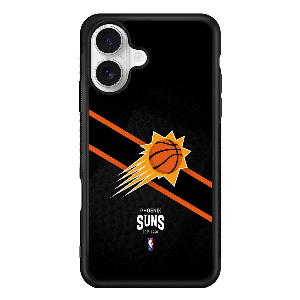 Phoenix Suns Logo iPhone 16 Plus Case | Durable Protective Rubber Cover