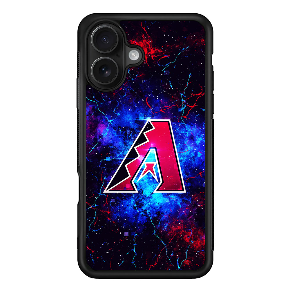 Arizona Diamondbacks Abstract iPhone 16 Case - Oxvistore